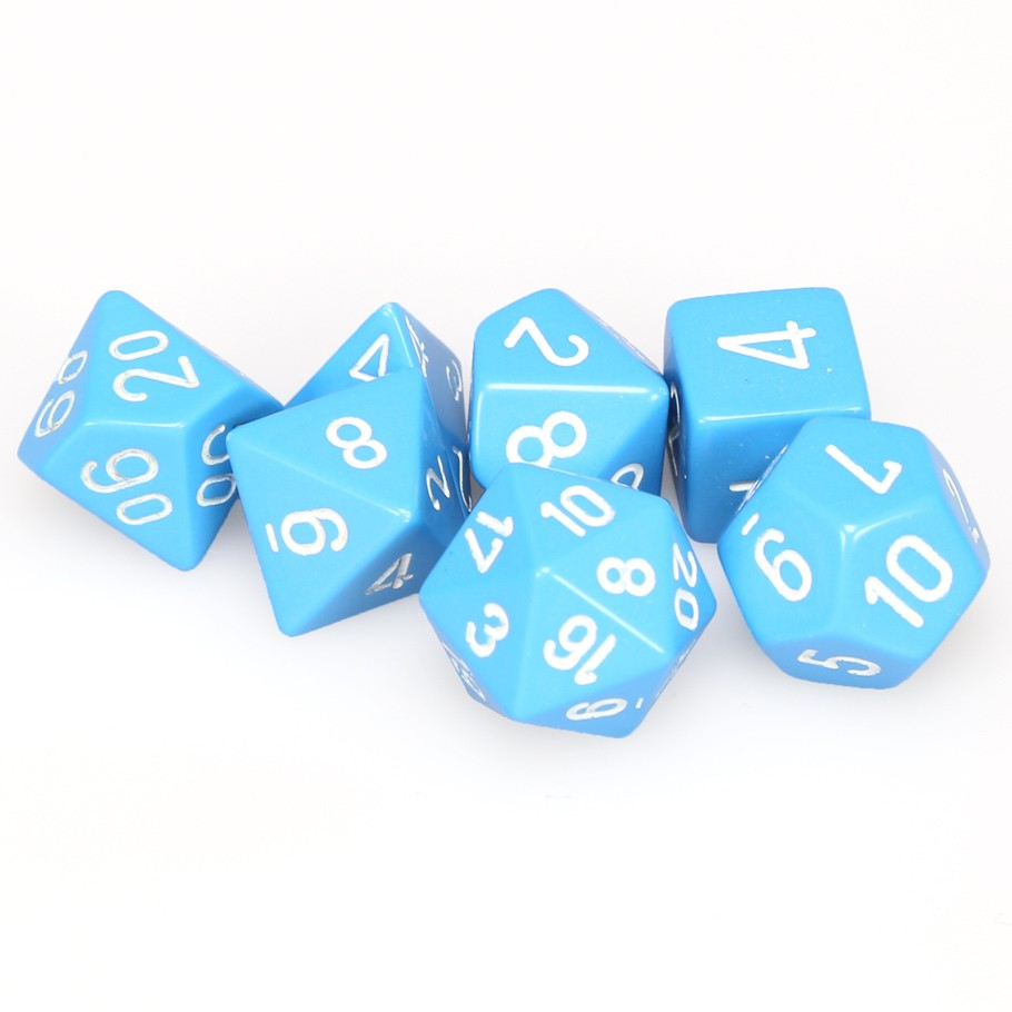 CHX 25416 Opaque Light Blue w/White