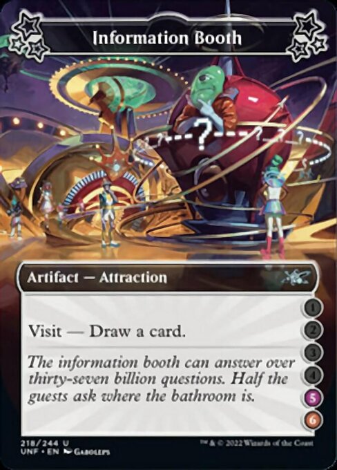 Information Booth - Foil