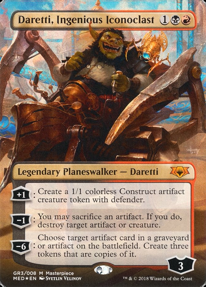 Daretti, Ingenious Iconoclast - Foil - Mythic Edition