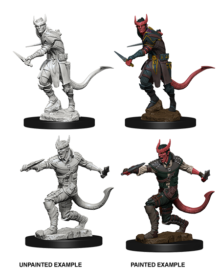 D&D Unpainted Minis - Tiefling Rogue (Male)