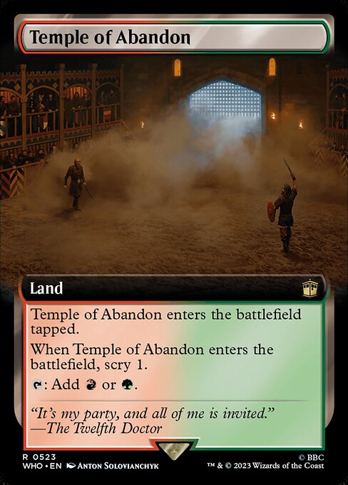 Temple of Abandon - Foil