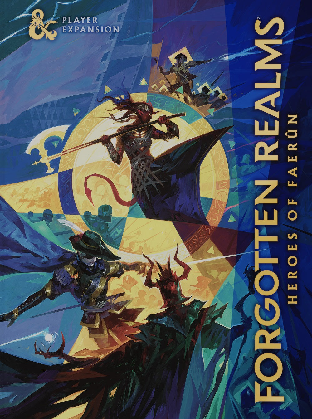 Dungeons & Dragons 5th Edition RPG: Forgotten Realms: Heroes of Faerun Alternate Art