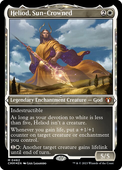 Heliod, Sun-Crowned - Foil-Etched