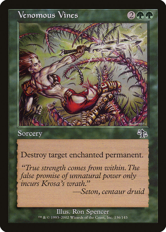 Venomous Vines - Foil