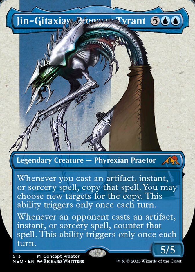 Jin-Gitaxias, Progress Tyrant - Borderless Concept Art