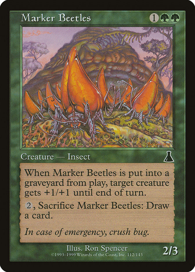 Marker Beetles - Foil