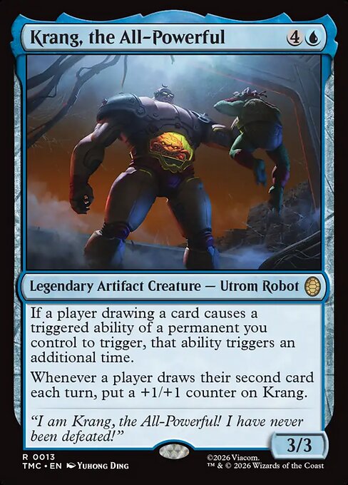 Krang, the All-Powerful - Surge Foil