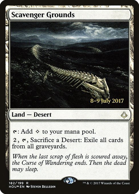 Scavenger Grounds - Foil - Prerelease Promo