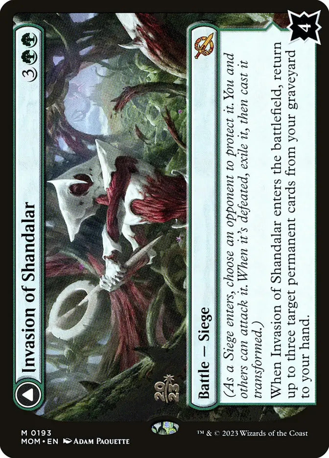 Invasion of Shandalar - Foil - Prerelease Promo