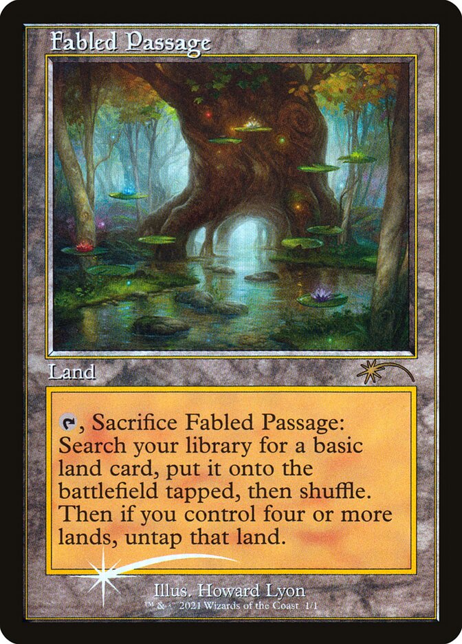 Fabled Passage - Foil - WPN Promo