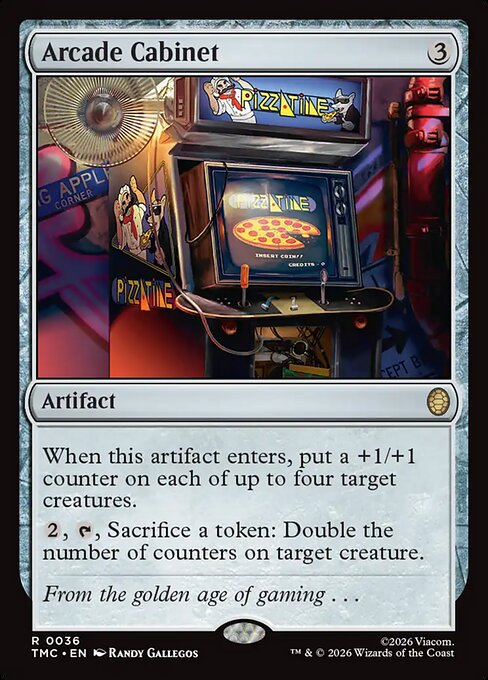 Arcade Cabinet - Surge Foil