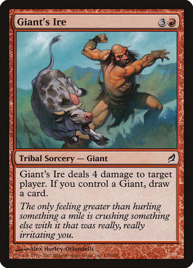 Giant's Ire - Foil