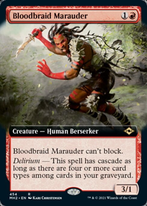 Bloodbraid Marauder - Foil