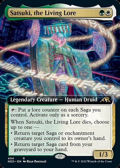 Satsuki, the Living Lore - Foil