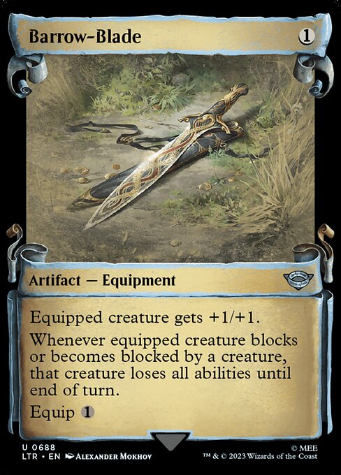 Barrow-Blade - Silver Foil