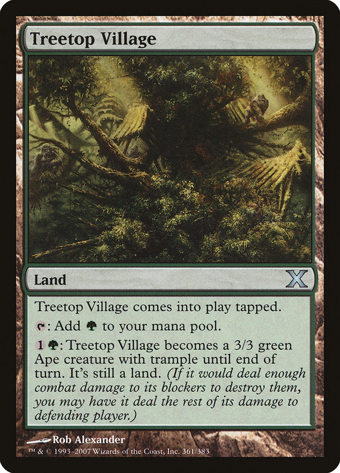 Treetop Village - Foil