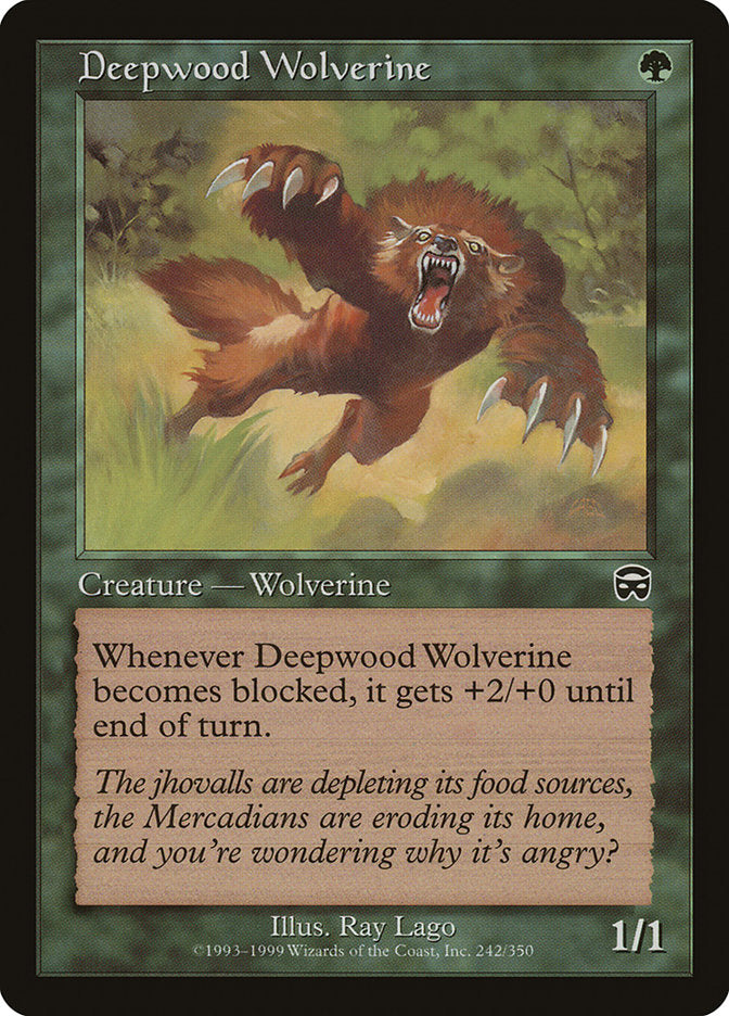 Deepwood Wolverine - Foil