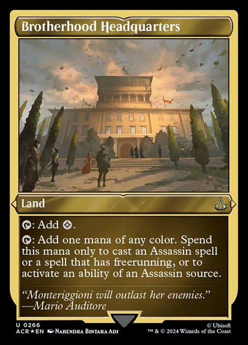 Brotherhood Headquarters - Foil-Etched