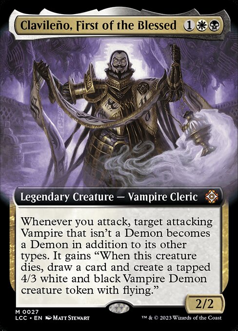 Clavileno, First of the Blessed - Foil