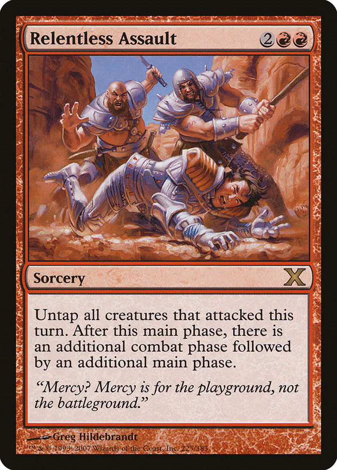 Relentless Assault - Foil
