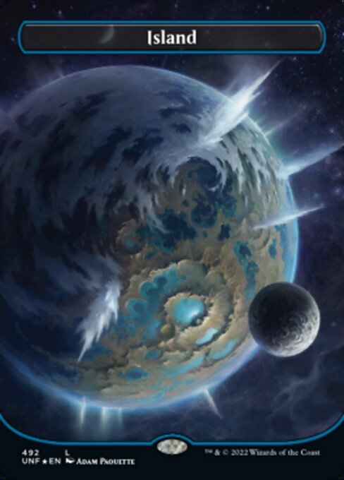 Island (492) - Full Art Galaxy Foil