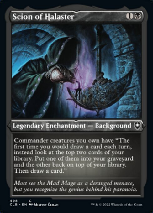 Scion of Halaster - Foil-Etched