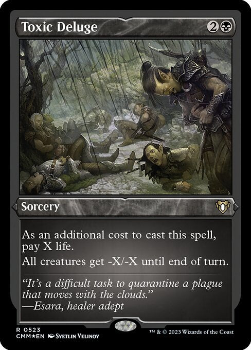 Toxic Deluge - Foil-Etched