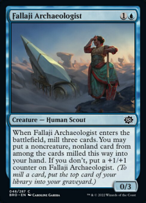 Fallaji Archaeologist - Foil