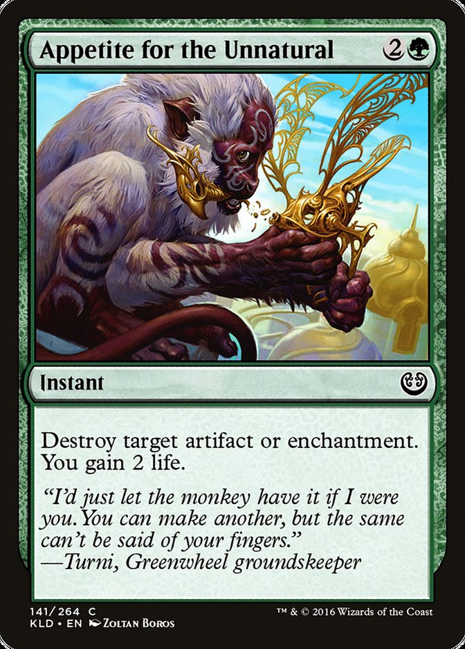 Appetite for the Unnatural - Foil