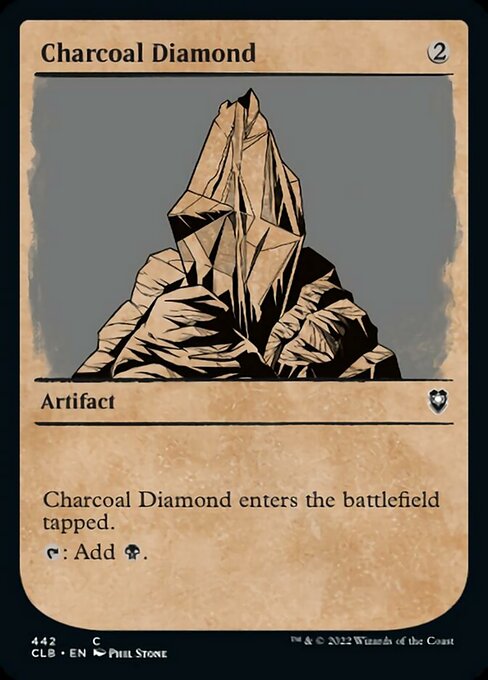Charcoal Diamond - Foil