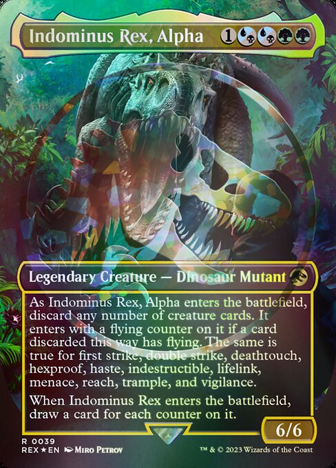 Indominus Rex, Alpha - Emblem Foil
