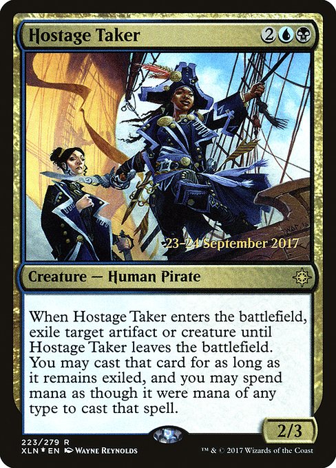 Hostage Taker - Foil - Prerelease Promo