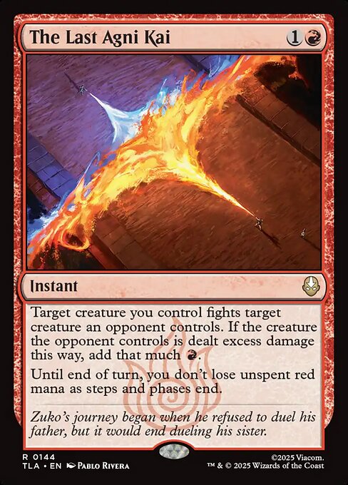 The Last Agni Kai - Foil