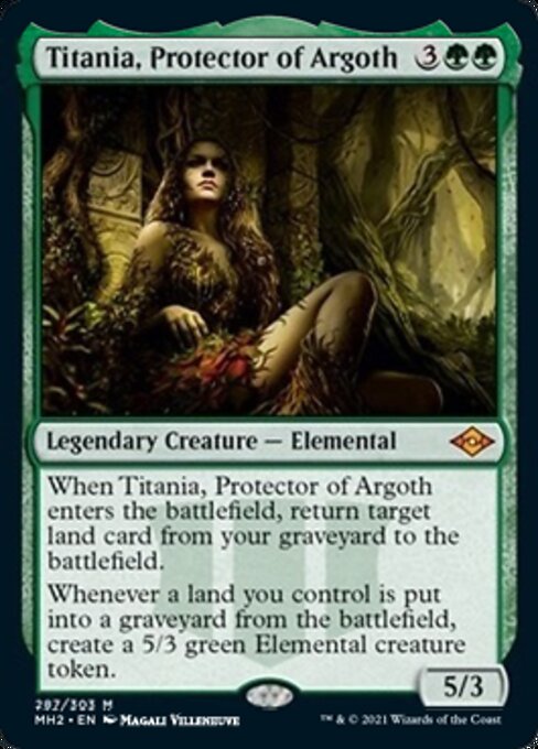 Titania, Protector of Argoth - Foil-Etched