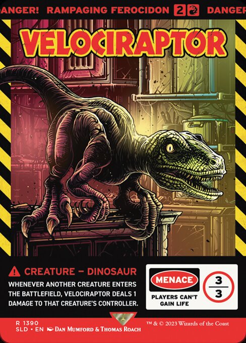 Rampaging Ferocidon (1390 - Velociraptor)