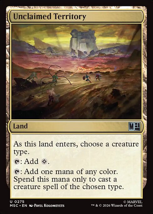 Unclaimed Territory - Foil