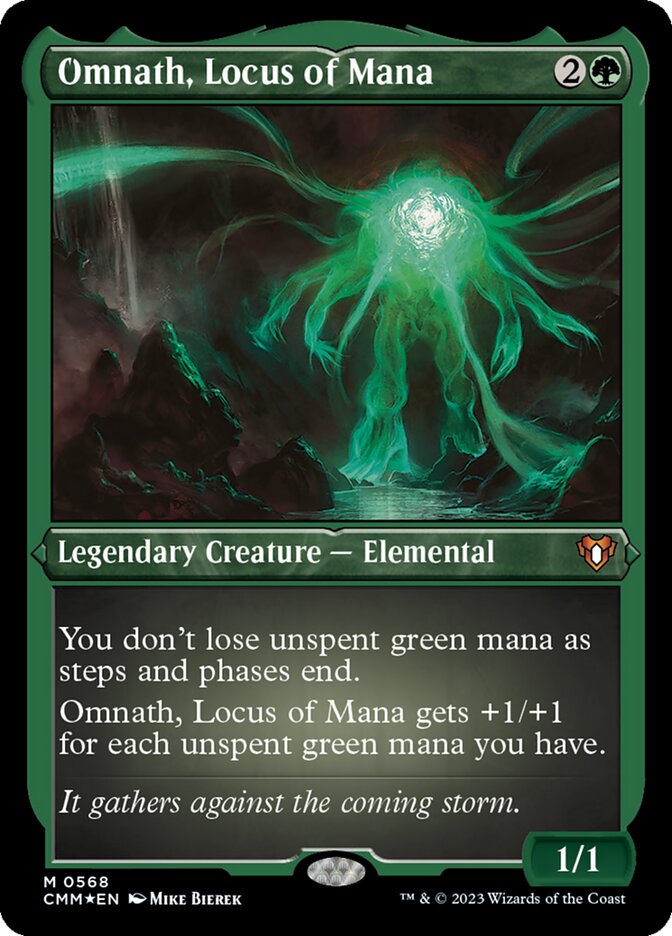 Omnath, Locus of Mana - Foil-Etched