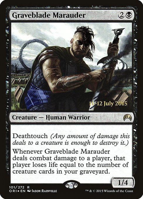 Graveblade Marauder - Foil - Prerelease Promo