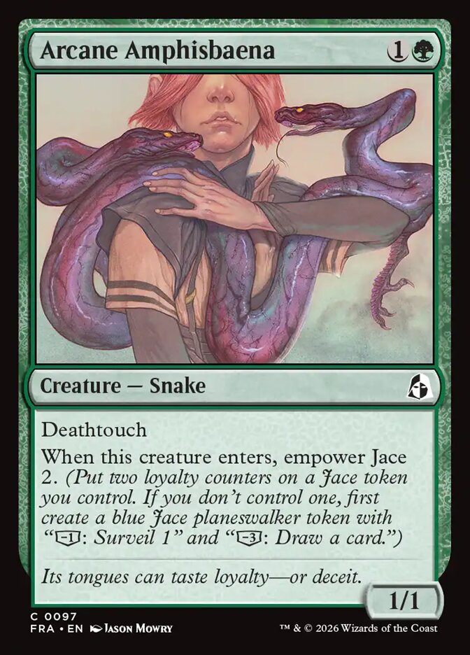 Arcane Amphisbaena - Foil