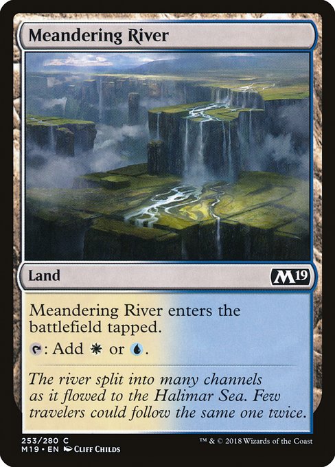 Meandering River - Foil
