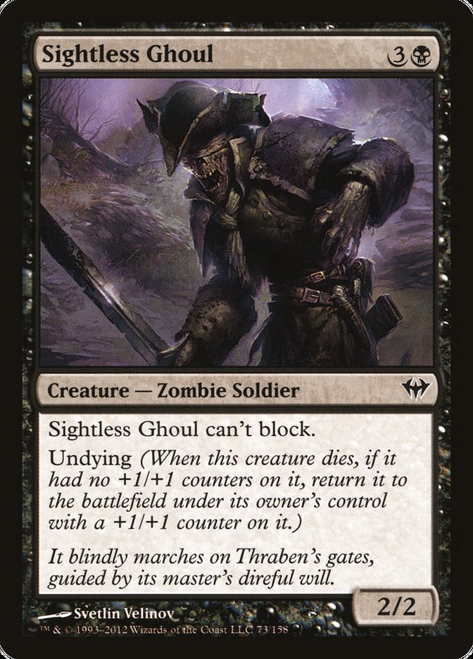 Sightless Ghoul - Foil