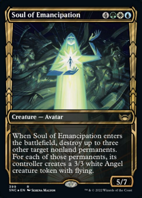 Soul of Emancipation - Gilded Foil