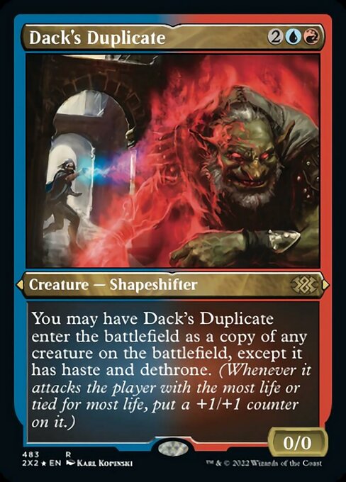 Dack's Duplicate - Foil Etched