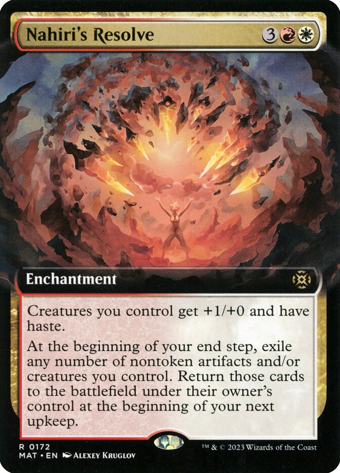 Nahiri's Resolve - Foil