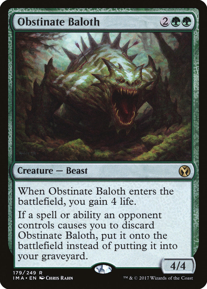 Obstinate Baloth - Foil