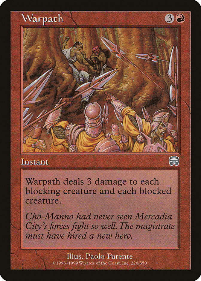 Warpath - Foil