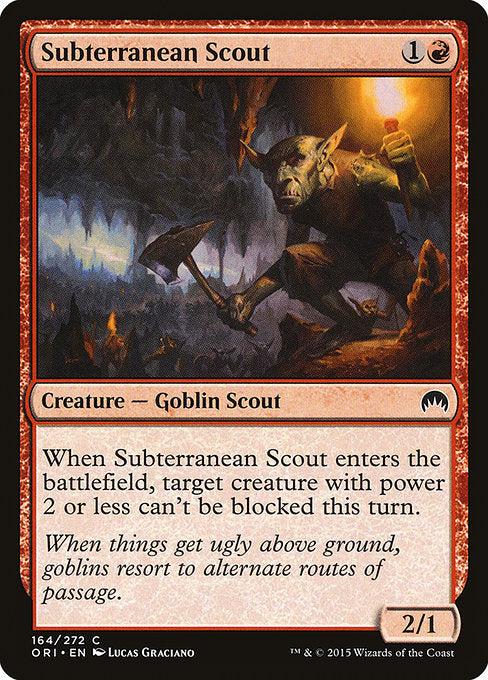 Subterranean Scout - Foil