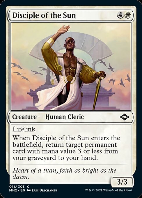 Disciple of the Sun - Foil