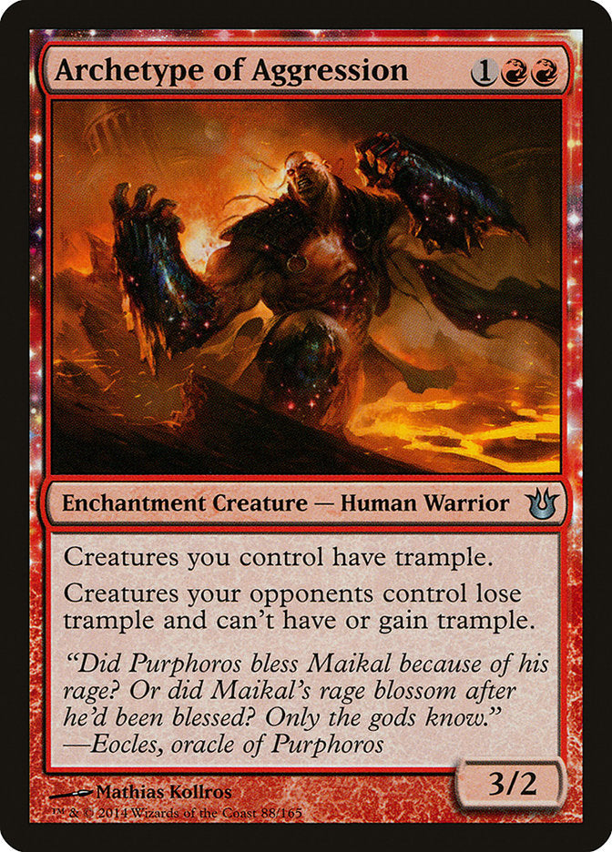 Archetype of Aggression - Foil