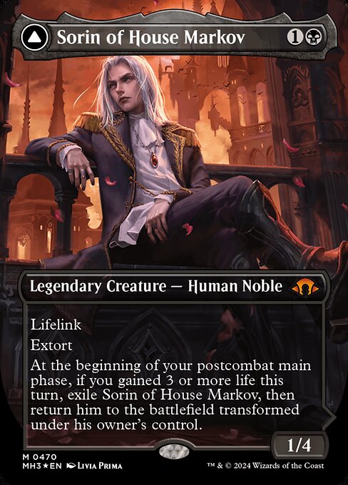 Sorin of House Markov - Textured Foil